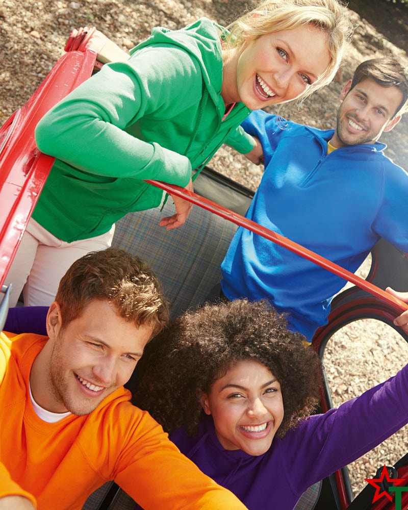 Мъжка ватена блуза Light Sweat Set-In - Image 10