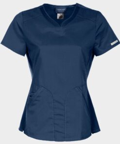 Дамска медицинска туника CHEROKEE V-NECK DARK BLUE WWE601