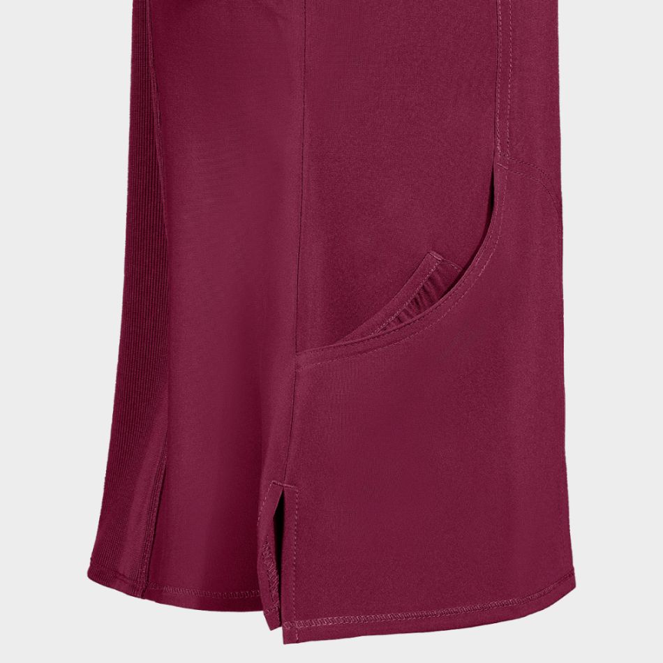 Дамска медицинска туника CHEROKEE WRAP BORDEAUX CKE2625A - Image 5