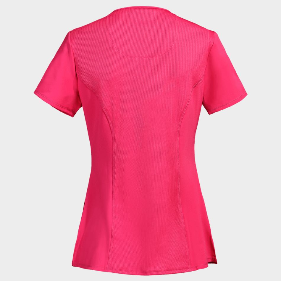 Дамска медицинска туника CHEROKEE WRAP PINK CKE2625A - Image 2