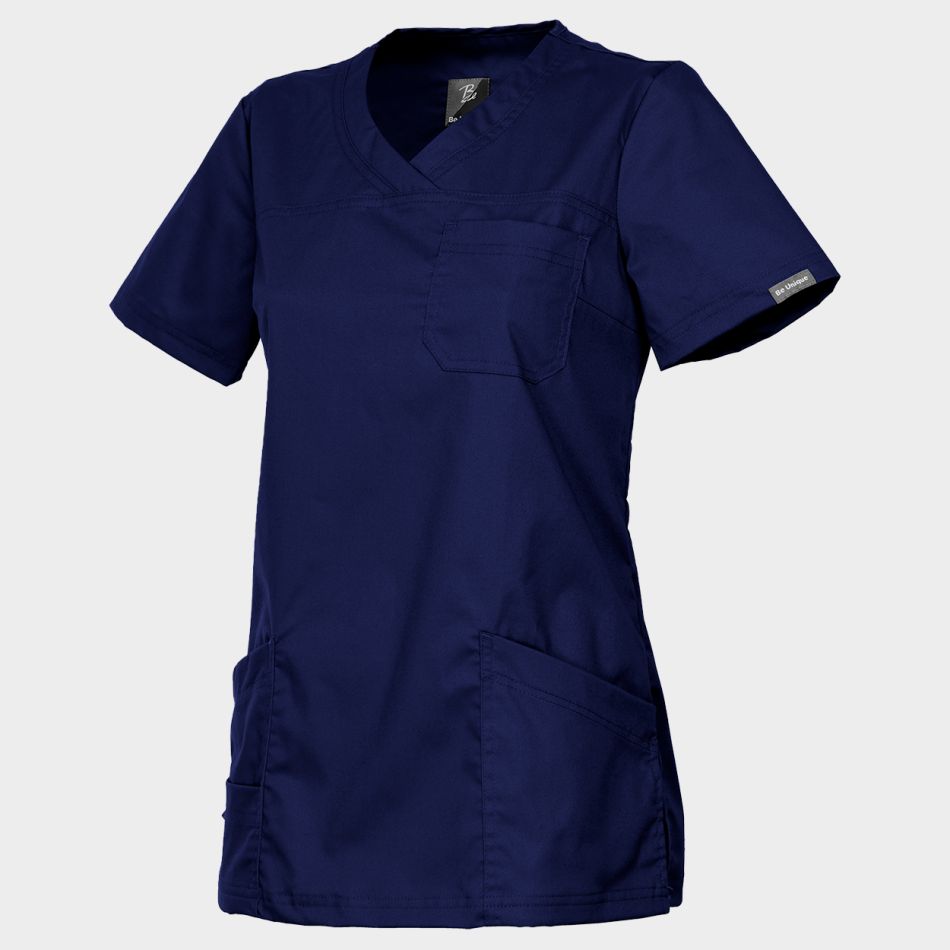 Дамска медицинска туника VICTORIA NAVY - Image 2