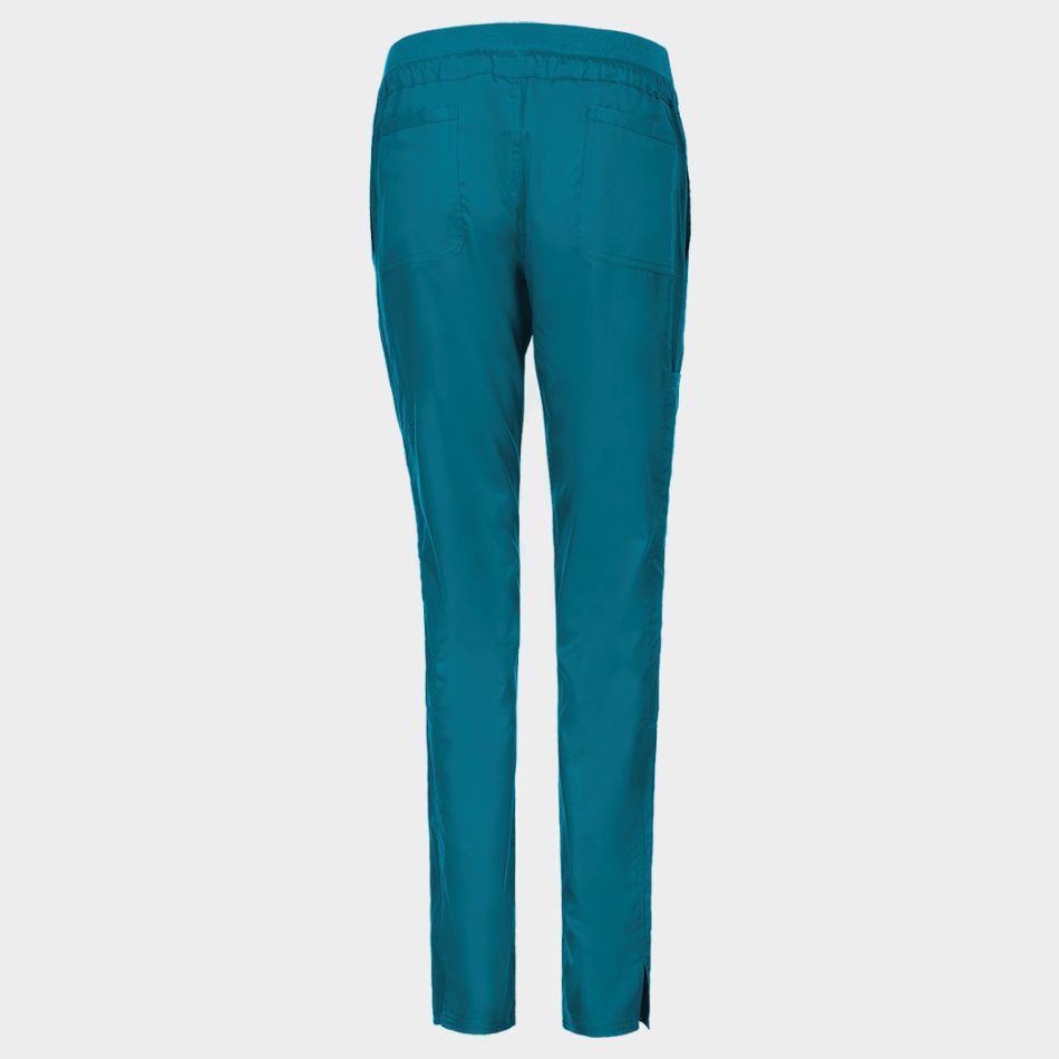Дамски медицински панталон CHEROKEE MR TAPERED PETROL WWE105 - Image 2