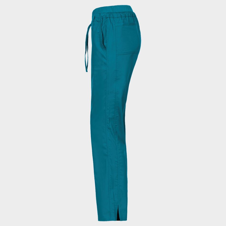 Дамски медицински панталон CHEROKEE MR TAPERED PETROL WWE105 - Image 5