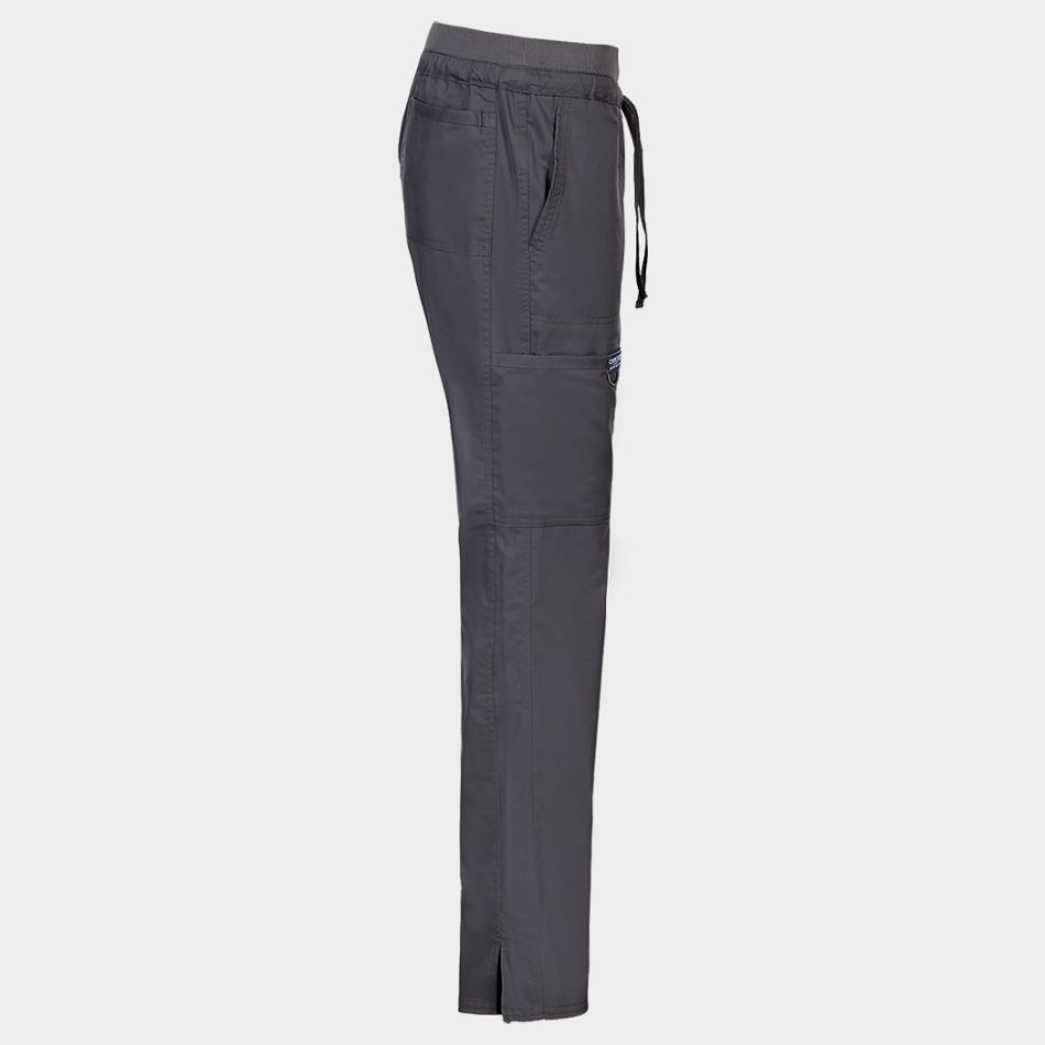 Дамски медицински панталон CHEROKEE MR TAPERED GREY WWE105 - Image 6
