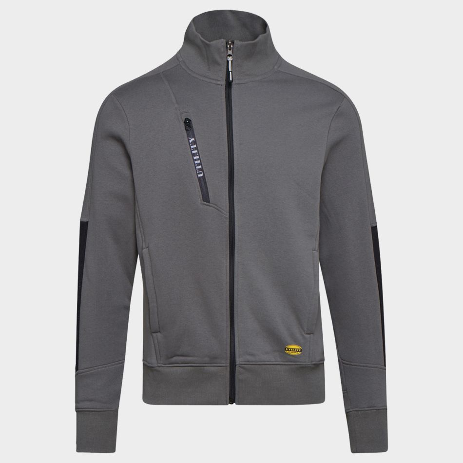 Суитшърт DIADORA FZ LITEWORK GREY