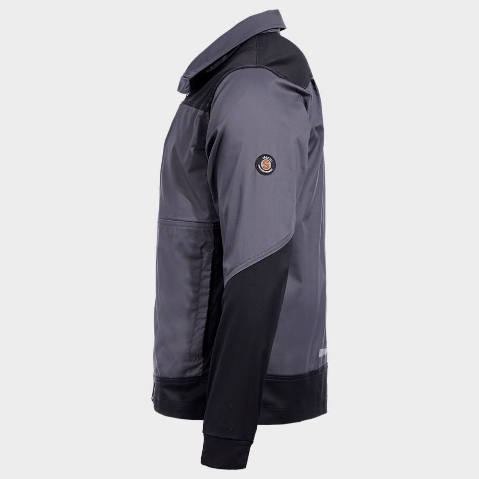 Работно яке EOS STRETCH LIGHT GREY/DARK GREY - Image 4
