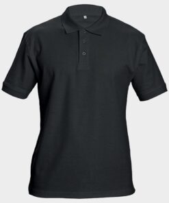 Тениска с яка KEYA BLACK