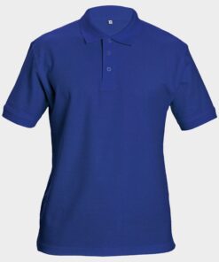 Тениска с яка KEYA ROYAL BLUE