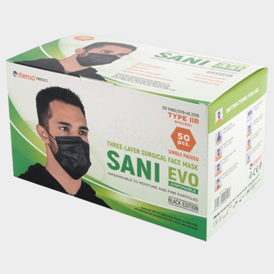 Хирургическа маска SANI EVO TYPE IIR - 50 бр.
