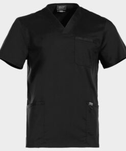 Мъжка медицинска туника CHEROKEE V-NECK BLACK WWE670