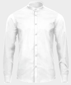 Мъжка риза с яка тип столче VELILLA WHITE