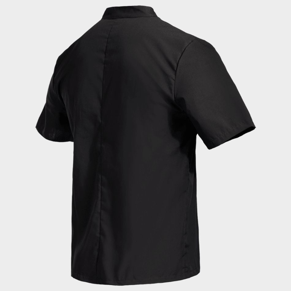 Туника за готвачи с къс ръкав NAPOLI 2.0 BLACK - Image 5