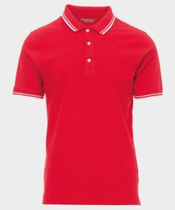 Тениска с яка PAYPER SKIPPER RED