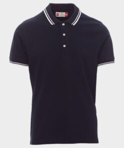 Тениска с яка PAYPER SKIPPER NAVY