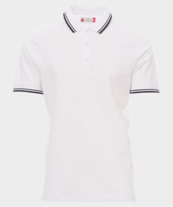 Тениска с яка PAYPER SKIPPER WHITE