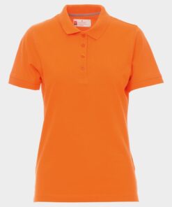 Дамска тениска с яка PAYPER VENICE ORANGE