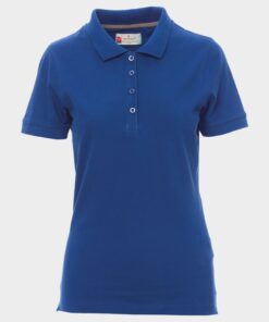 Дамска тениска с яка PAYPER VENICE ROYAL BLUE
