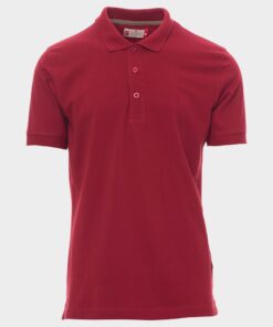 Тениска с яка PAYPER VENICE BORDEAUX