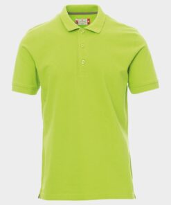 Тениска с яка PAYPER VENICE ACID GREEN