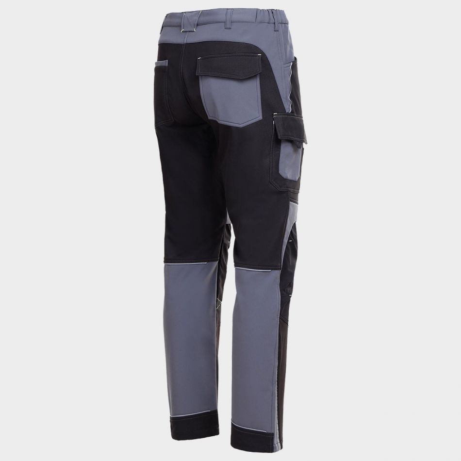 Работен панталон PRISMA SOFTSHELL 2.0 BLACK/GREY - Image 7