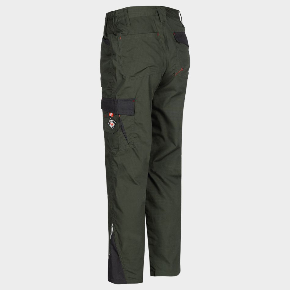 Работен панталон PRISMA SUMMER OLIVE/BLACK