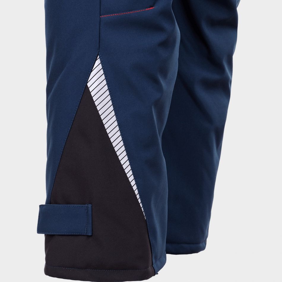Работен полугащеризон REVOLT SOFTSHELL WINTER NAVY BLUE/BLACK - Image 3