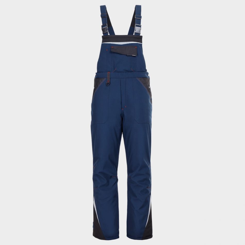 Работен полугащеризон REVOLT SOFTSHELL WINTER NAVY BLUE/BLACK - Image 4