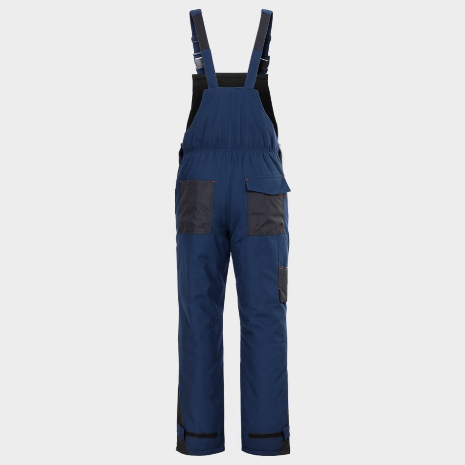 Работен полугащеризон REVOLT SOFTSHELL WINTER NAVY BLUE/BLACK - Image 5