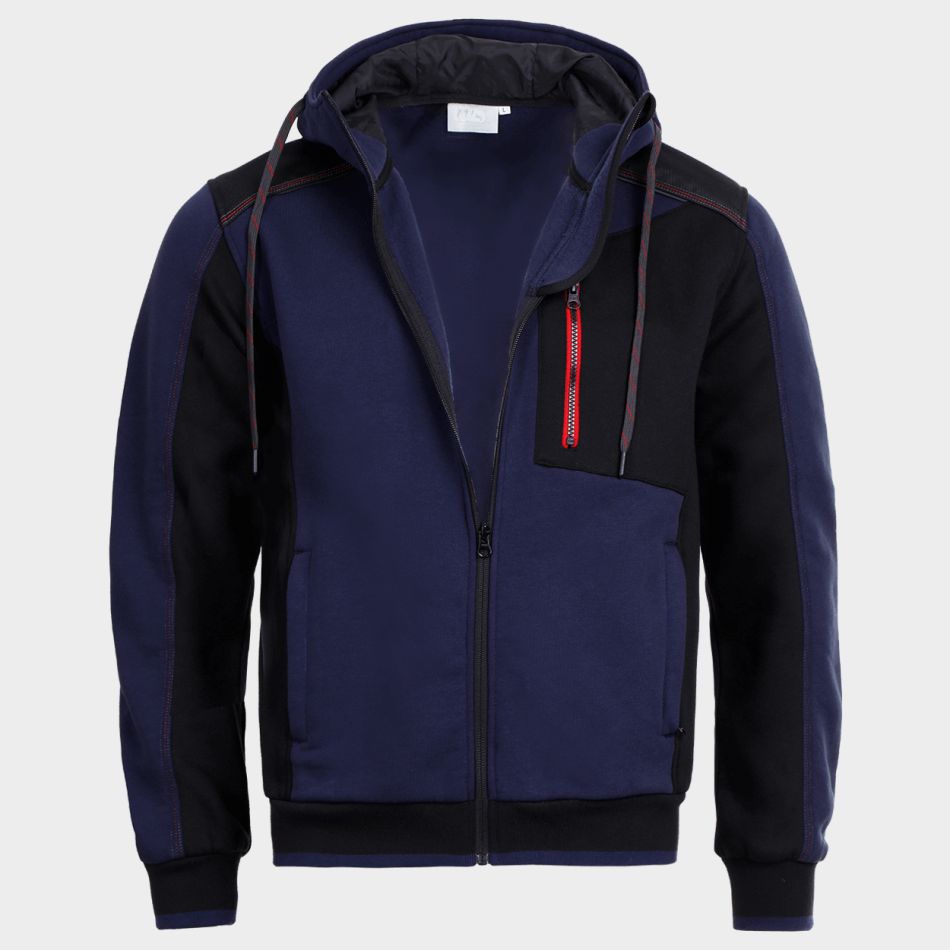 Работен суитшърт REVOLT 2.0 DARK BLUE/BLACK - Image 6