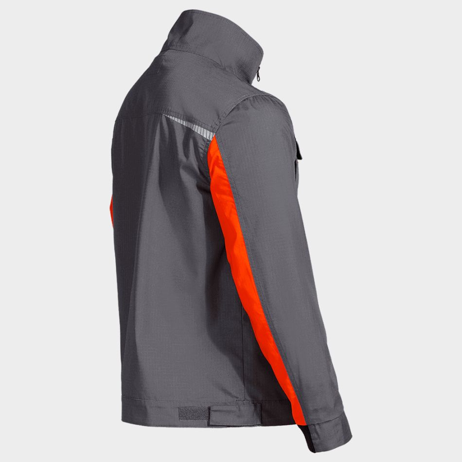 Работно яке PRISMA LIGHT STRETCH GREY/ORANGE - Image 4