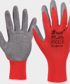 Ръкавици топени в латекс CARD TOPGRIP RED