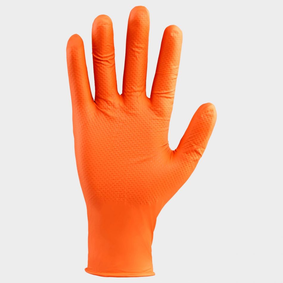 Еднократни ръкавици от нитрил SETINO NITRILE ORANGE - Image 3