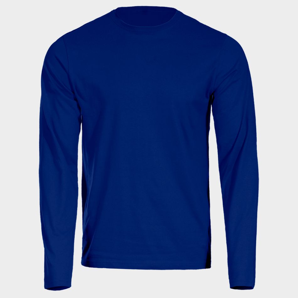 Тениска с дълъг ръкав STENSO KAOS ROYAL BLUE
