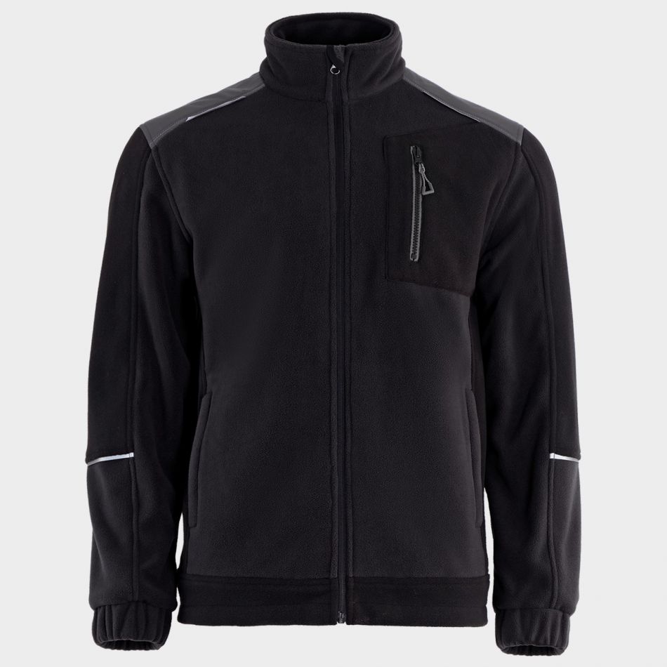 Суитшърт REVOLT FLEECE BLACK - Image 2