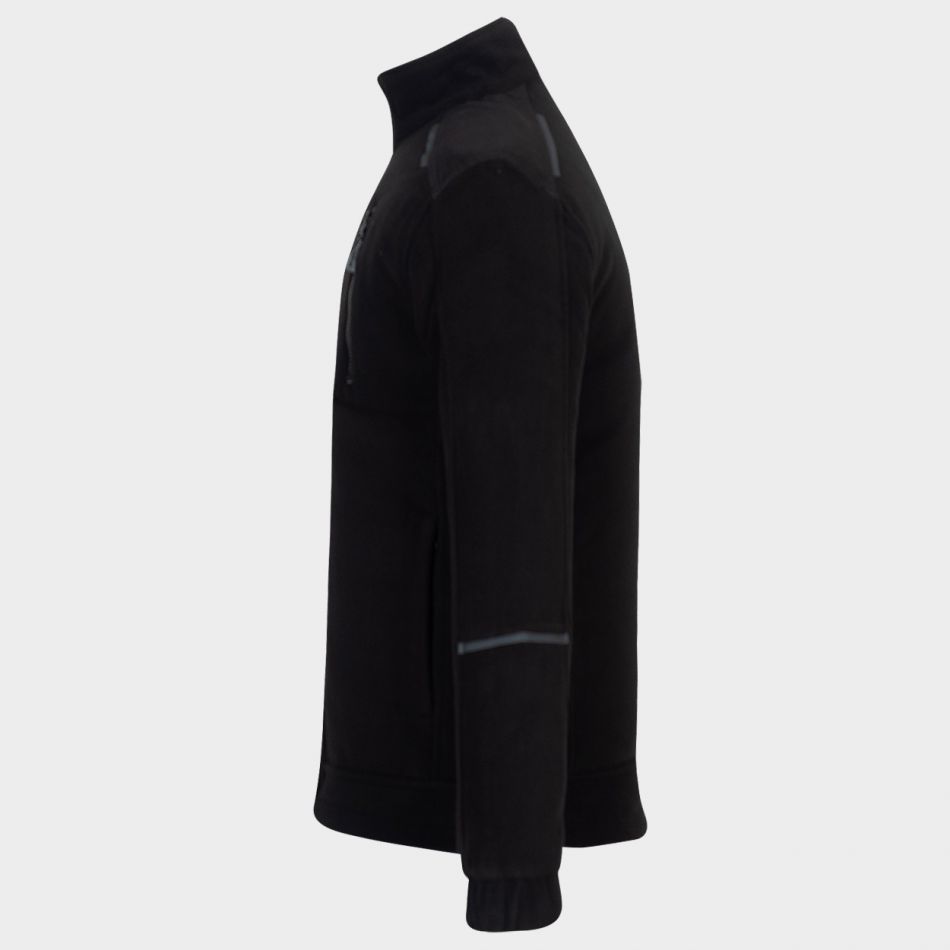 Суитшърт REVOLT FLEECE BLACK - Image 3