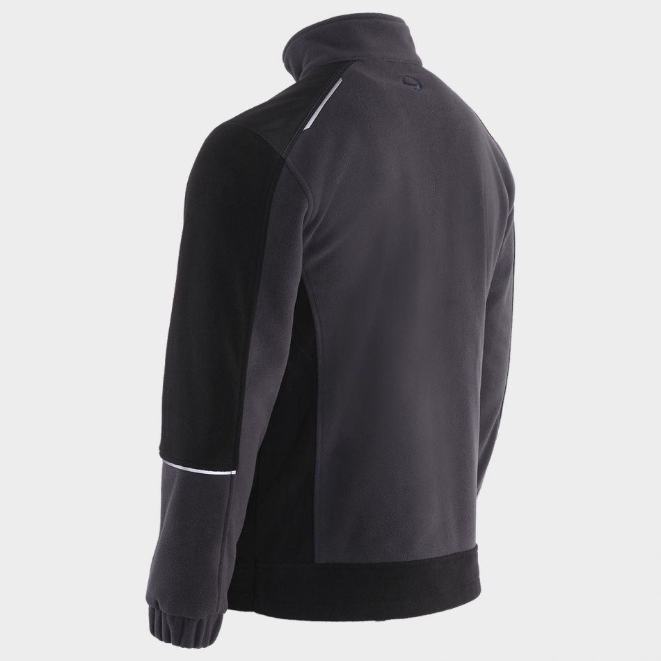 Суитшърт REVOLT FLEECE GREY/BLACK/PETROL - Image 6
