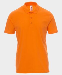 Тениска с яка PAYPER ROME ORANGE