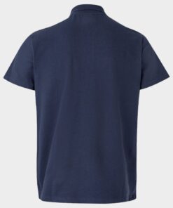 Alternative view of Тениска с яка VELILLA NAVY BLUE