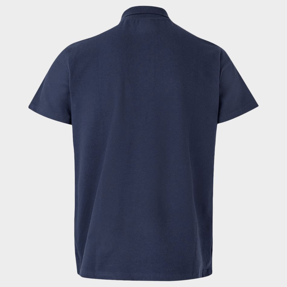 Тениска с яка VELILLA NAVY BLUE - Image 2