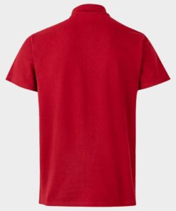 Alternative view of Тениска с яка VELILLA RED