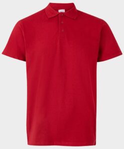 Тениска с яка VELILLA RED