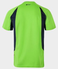 Alternative view of Тениска VELILLA GREEN/NAVY BLUE
