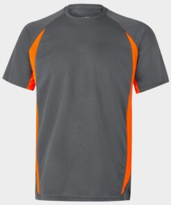 Тениска VELILLA GREY/ORANGE