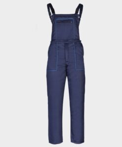 Alternative view of Работен полугащеризон ZETA5 COTTON BLUE