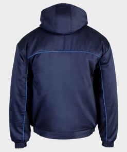 Alternative view of Работно яке ZETA5 COTTON BLUE